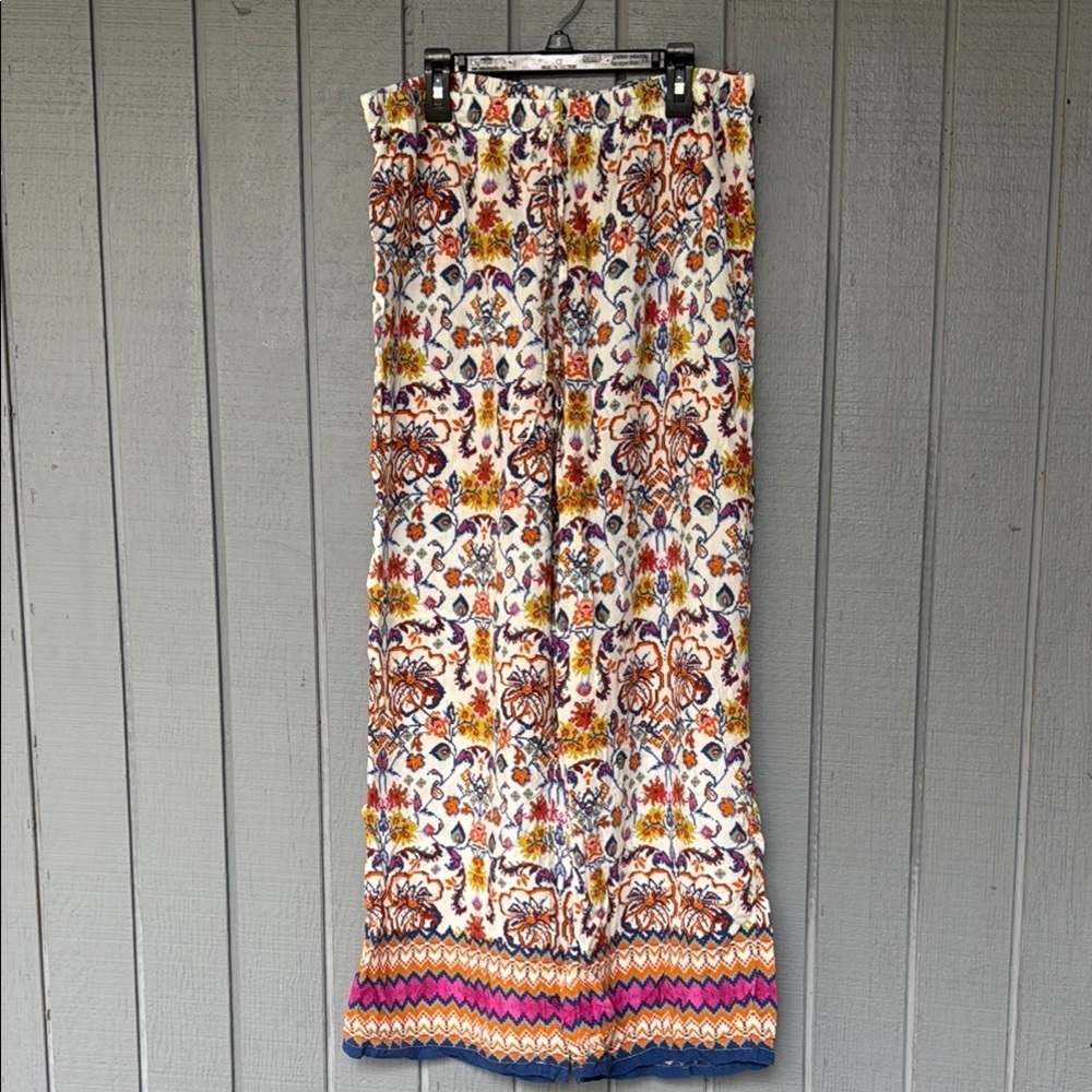 World Market Floral Multicolor Pajama L-XL